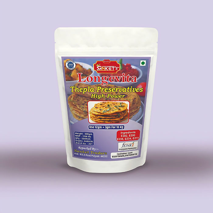Thepla Longeveta preservative Thepla Longeveta Preservative - Image 1